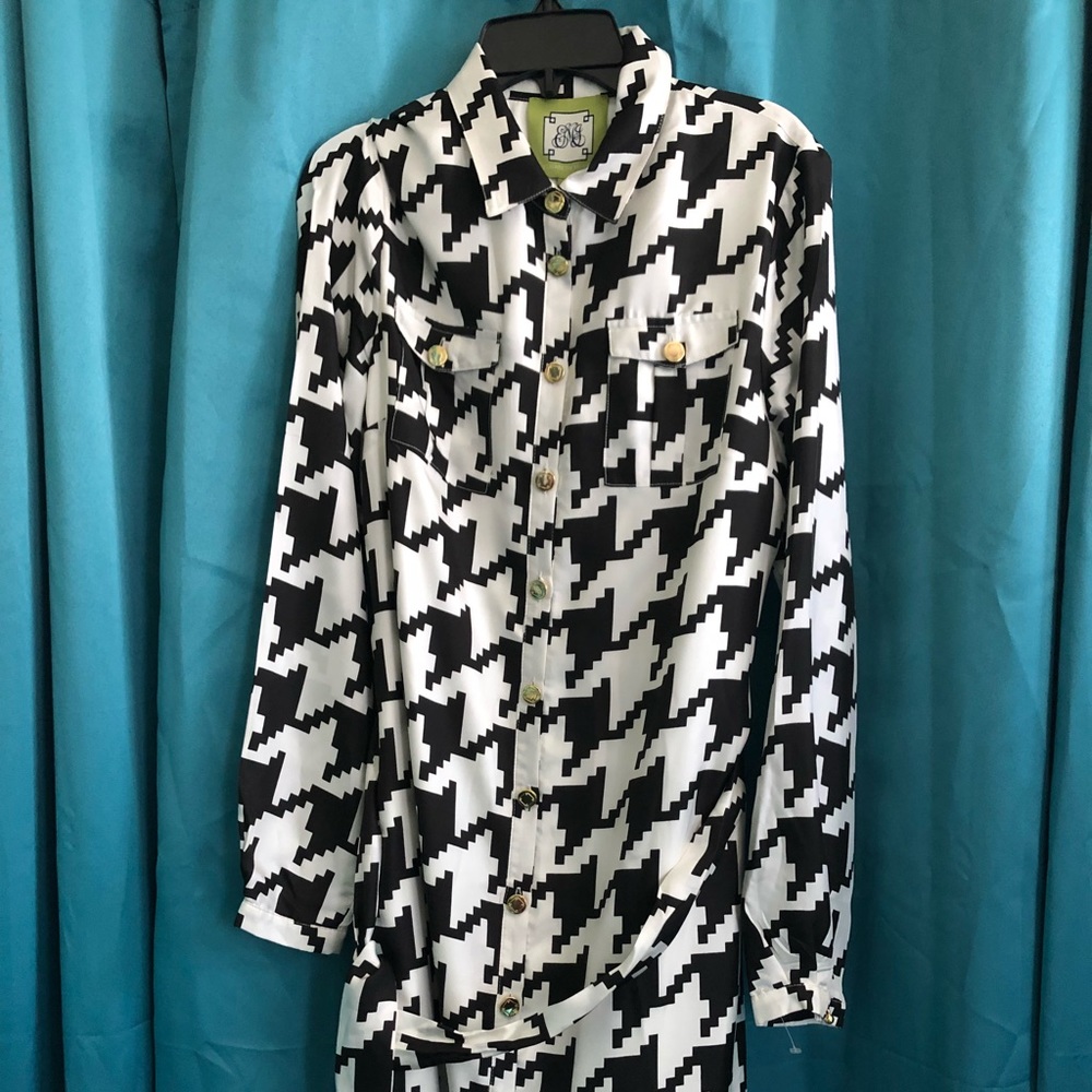 Elizabeth McKay black and white said size 8 - Picture 1 of 8